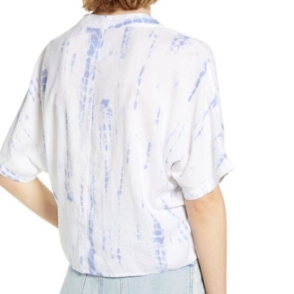 Rails Thea tie waist blouse  rayon/ linen blend blouse size S, M, L, NWT - Picture 3 of 14